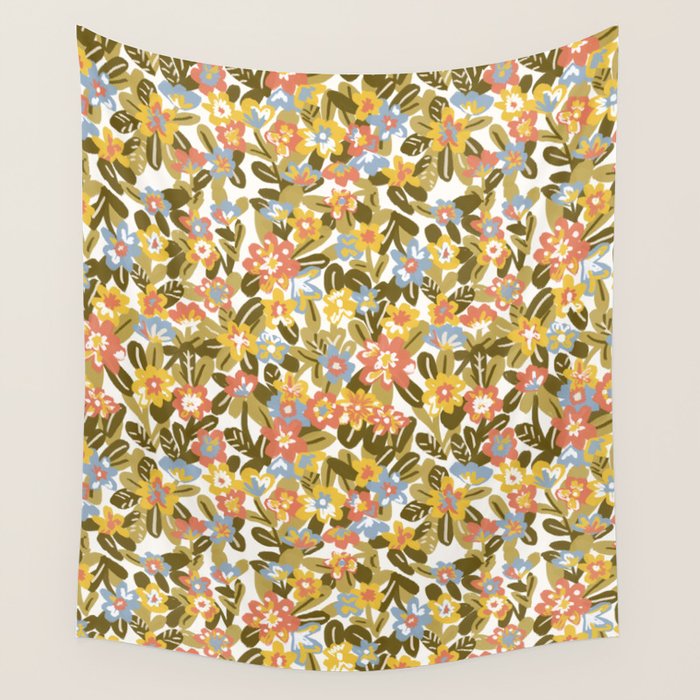 Garden Print Wall Tapestry Gallery Image 1