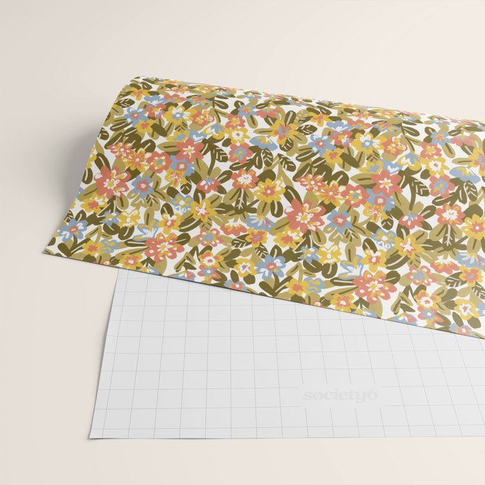Garden Print Wrapping Paper Gallery Image 2