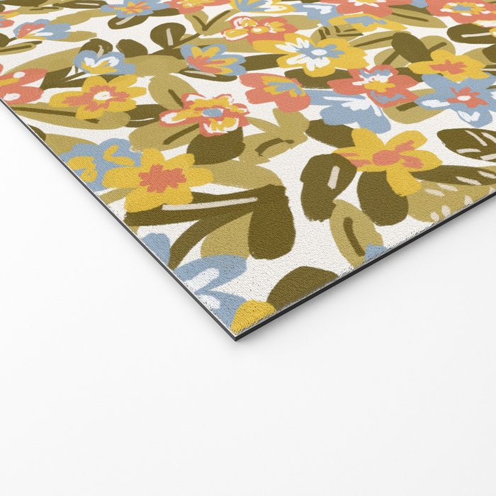 Garden Print Welcome Mat Gallery Image 2