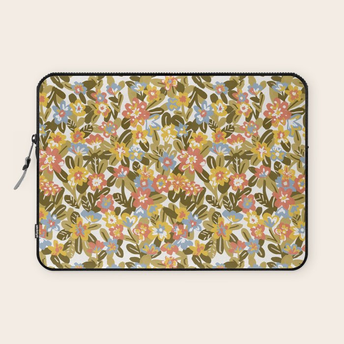 Garden Print Laptop Sleeve Gallery Image 1