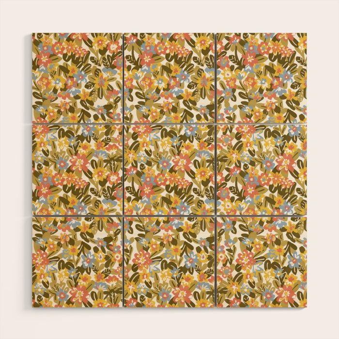 Garden Print Wood Wall Art Gallery Image 1