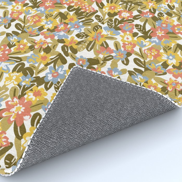 Garden Print Rug Gallery Image 4