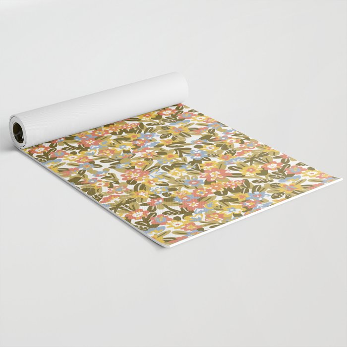 Garden Print Yoga Mat Gallery Image 2