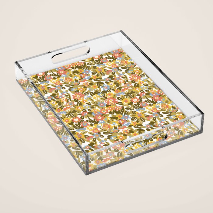 Garden Print Acrylic Tray Gallery Image 1