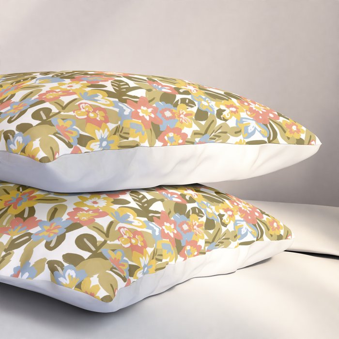 Garden Print Pillow Sham Gallery Image 3