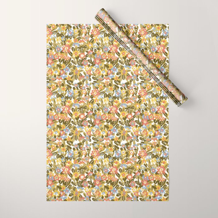 Garden Print Wrapping Paper Gallery Image 1