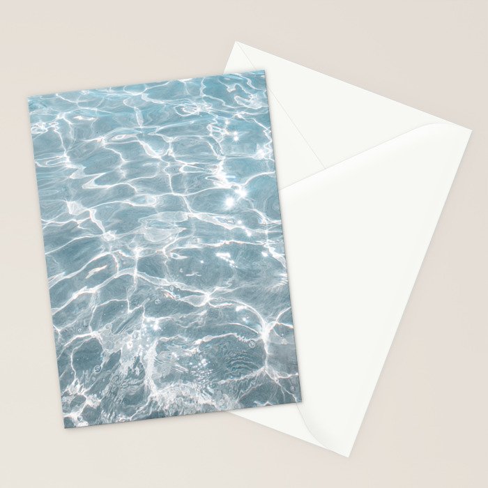 Crystal Clear Blue Water Photo Art Print | Crete Island Summer Holiday | Greece Travel Photography Stationery Card Gallery Image 2