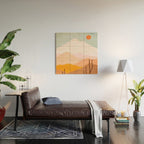 Abstract Landscape III  Wood Wall Art Gallery Image 2