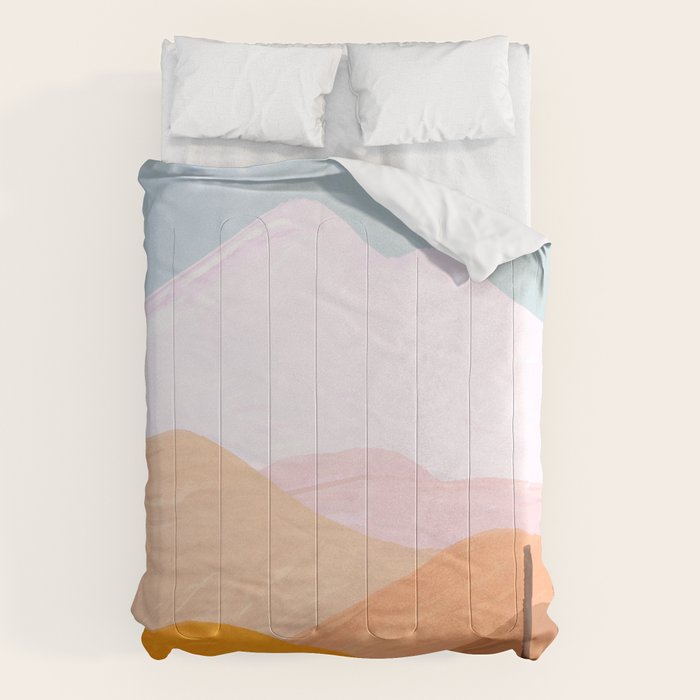 Abstract Landscape III  Comforter Gallery Image 6