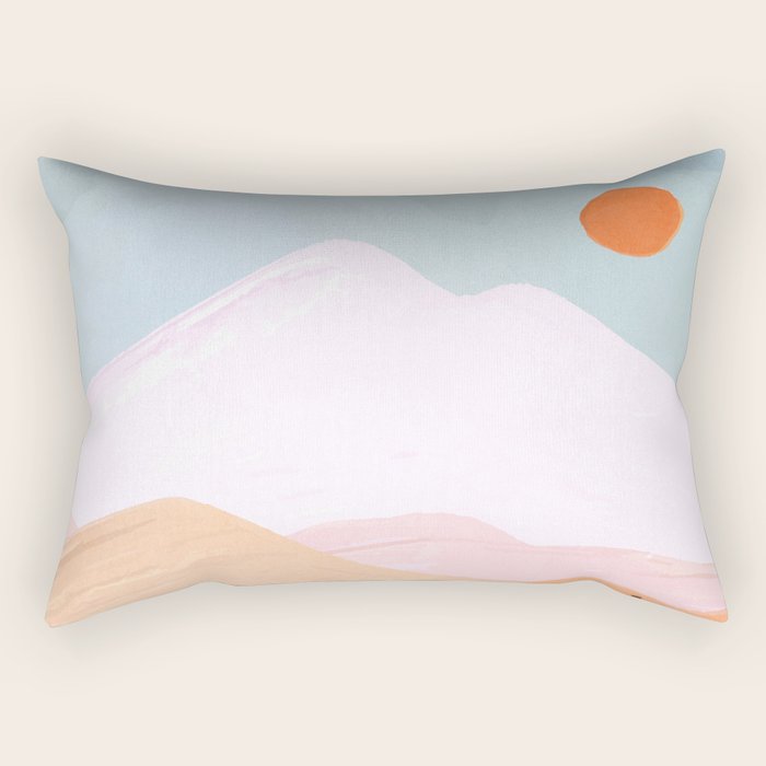 Abstract Landscape III  Rectangular Pillow Gallery Image 2