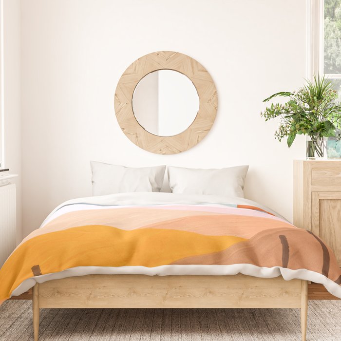 Abstract Landscape III  Duvet Cover Gallery Image 3