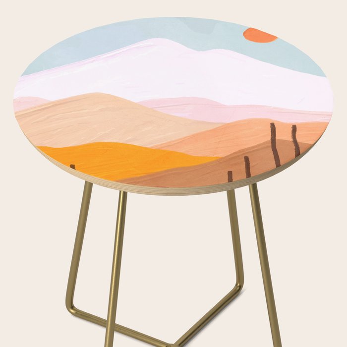 Abstract Landscape III  Side Table Gallery Image 2