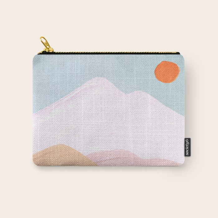 Abstract Landscape III  Carry All Pouch Gallery Image 1