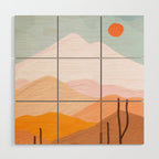 Abstract Landscape III  Wood Wall Art Gallery Image 1