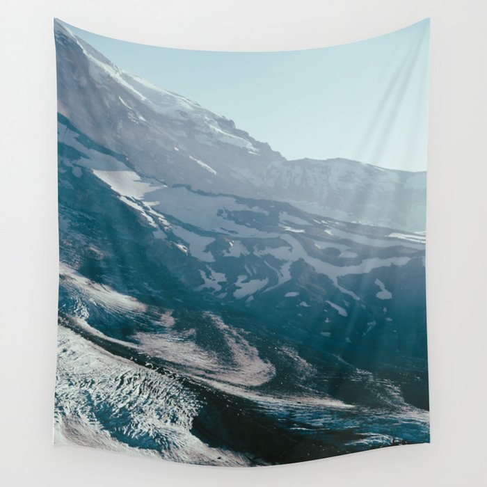Rainier up Close Wall Tapestry Gallery Image 4