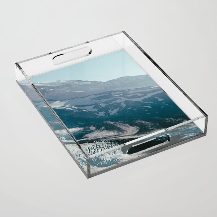 Rainier up Close Acrylic Tray Gallery Image 1