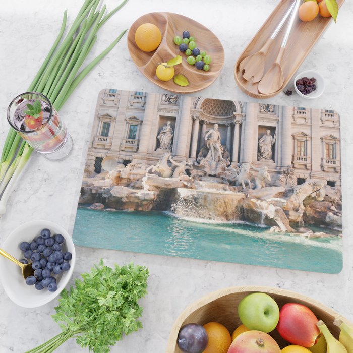 Trevi Fountain, Rome, Italy Cutting Board Gallery Image 2