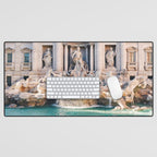 Trevi Fountain, Rome, Italy Desk Mat Gallery Image 1