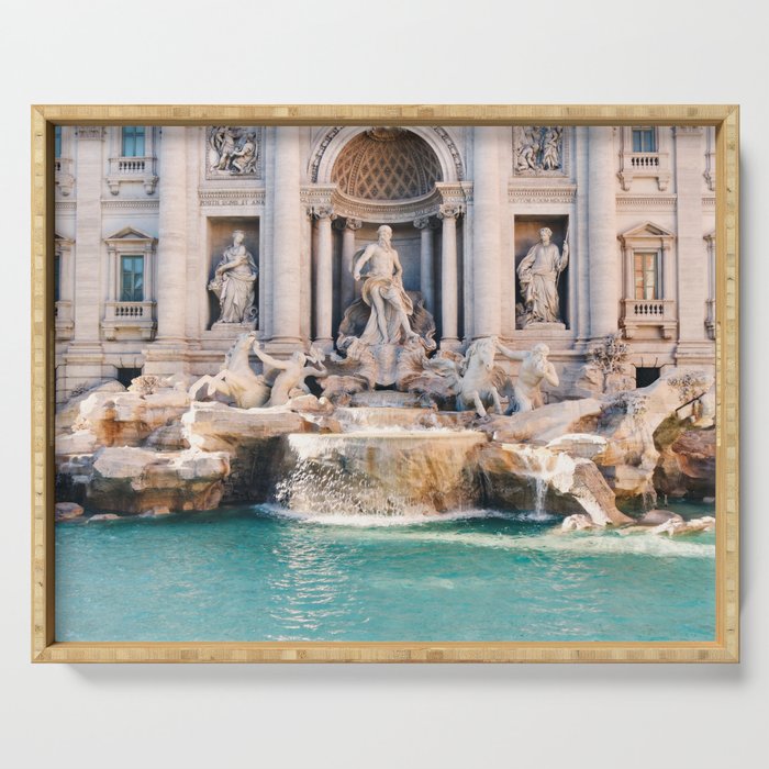 Trevi Fountain, Rome, Italy Serving Tray Gallery Image 1