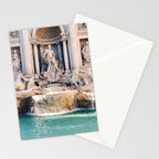 Trevi Fountain, Rome, Italy Stationery Card Gallery Image 2