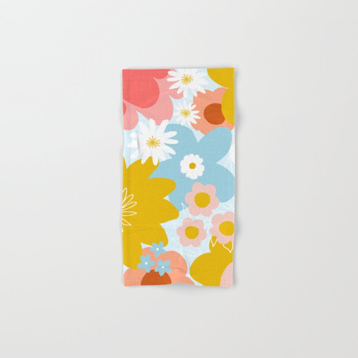Bohemian bloom Bath Towel Gallery Image 1