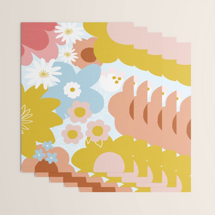 Bohemian bloom Wrapping Paper Gallery Image 3