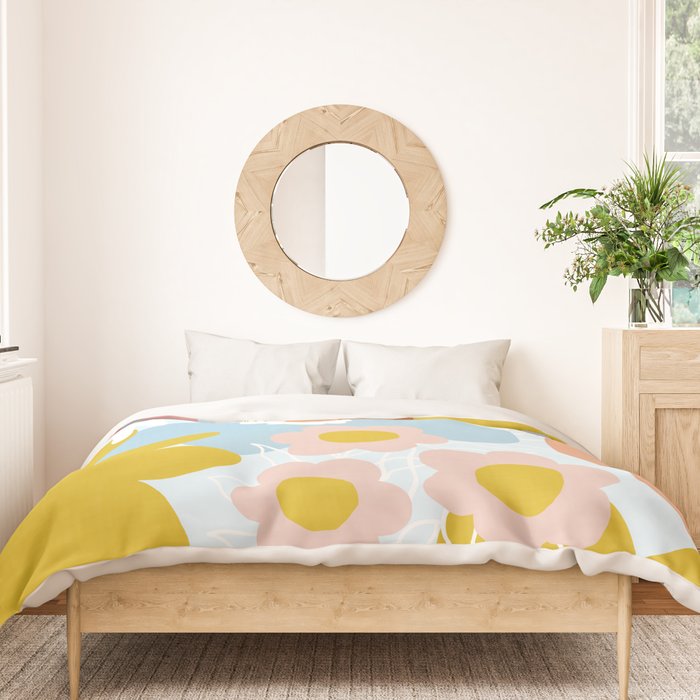 Bohemian bloom Duvet Cover Gallery Image 3