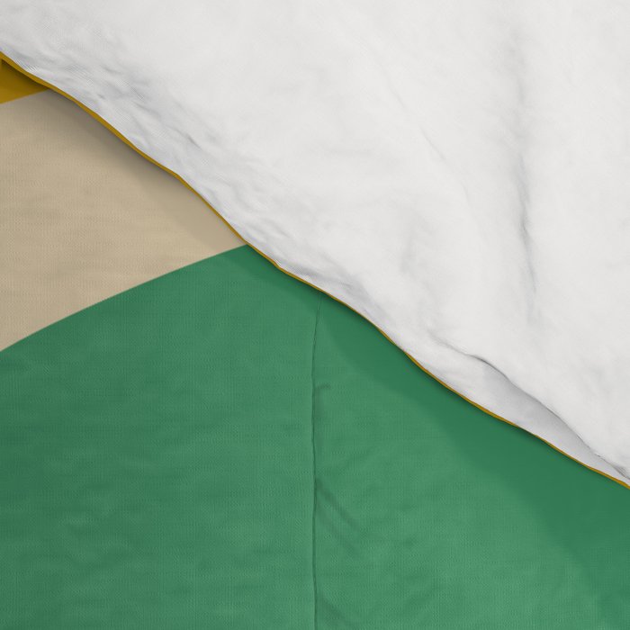 So Trippy Retro Psychedelic Abstract Pattern in Rainbow Pop Colors Comforter Gallery Image 4