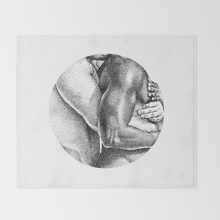 Embrace NOODDOODs Throw Blanket Gallery Image 2