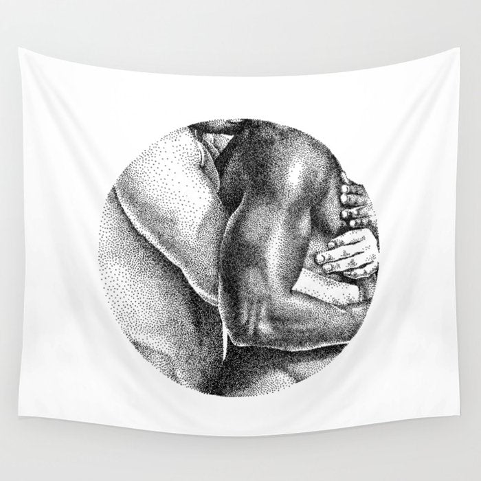 Embrace NOODDOODs Wall Tapestry Gallery Image 4