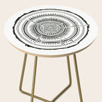 Quaking Aspen - Black Tree Rings Side Table Gallery Image 2