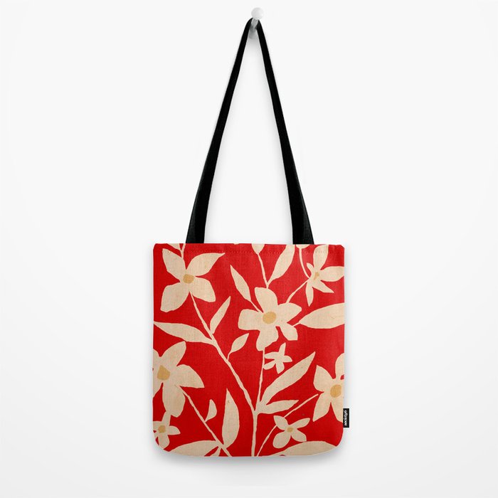 Abstract Minimal Flowers 30 Tote Bag Gallery Image 2