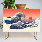 The Great Wave of Sloth Credenza Gallery Image 1