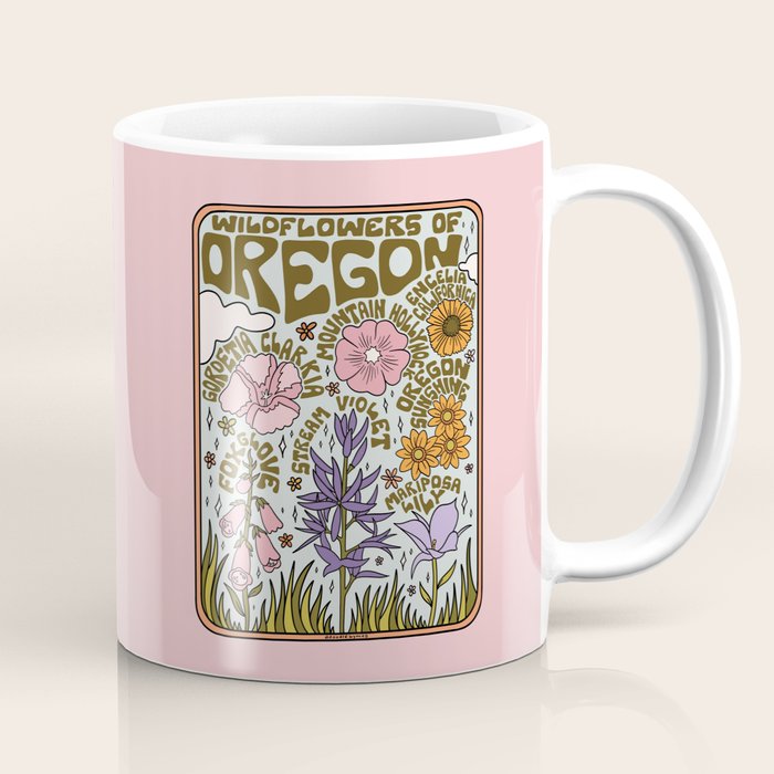 Oregon Wildflowers Coffee Mug Gallery Image 1