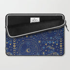 Pattern mystic celestial dark A Laptop Sleeve Gallery Image 2