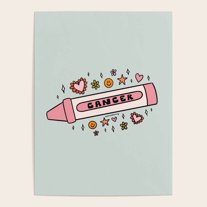 Cancer Crayon Poster Gallery Image 4