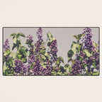 Wild Lilacs - spring floral nature photograph Desk Mat Gallery Image 3