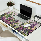Wild Lilacs - spring floral nature photograph Desk Mat Gallery Image 2