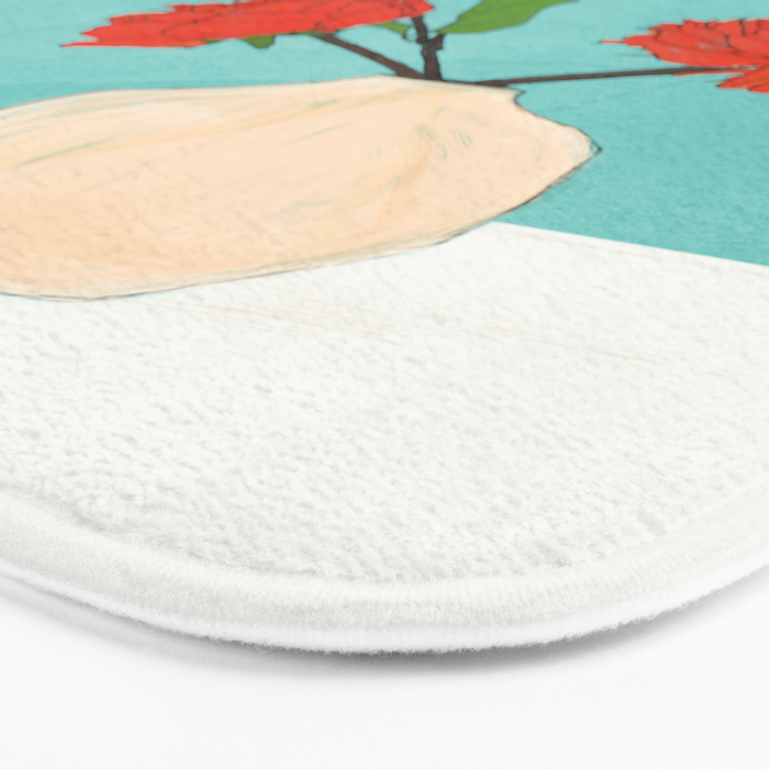 Thought of you Blue Bath Mat Gallery Image 3