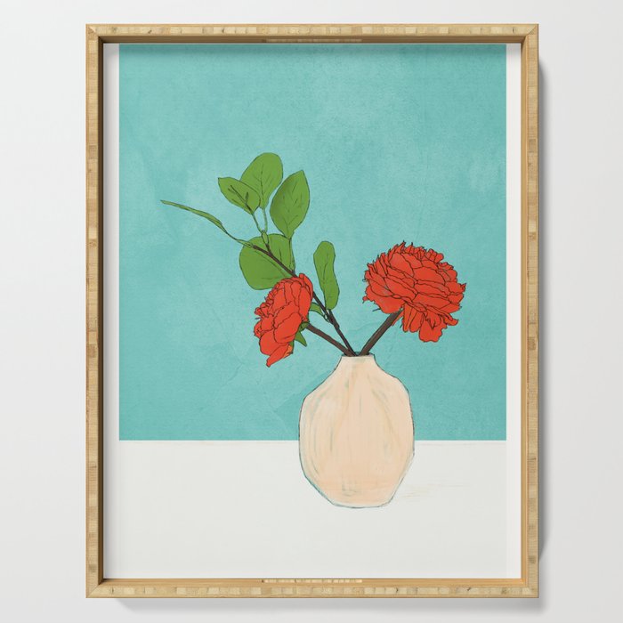 Thought of you Blue Serving Tray Gallery Image 1