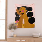 Bubble Braids Wall Tapestry Gallery Image 2