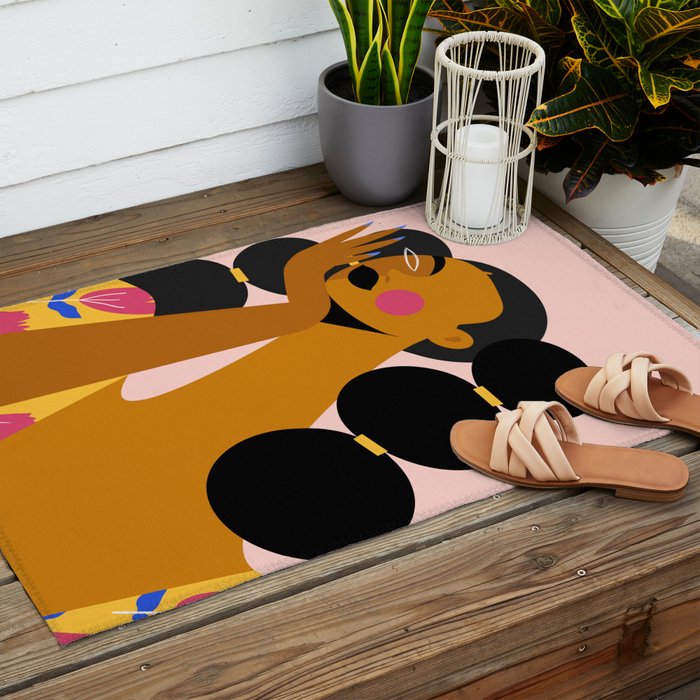 Bubble Braids Outdoor Rug Gallery Image 2