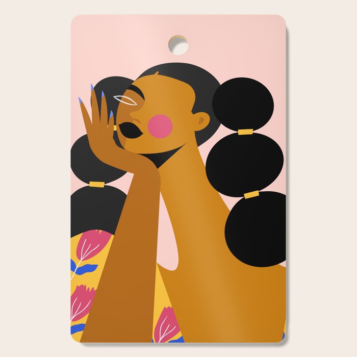 Bubble Braids Cutting Board Gallery Image 1
