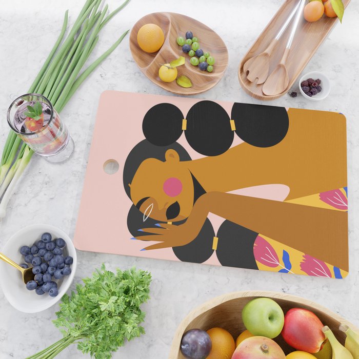 Bubble Braids Cutting Board Gallery Image 2