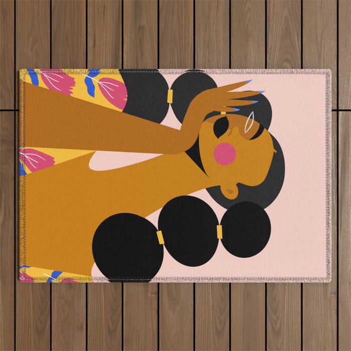 Bubble Braids Outdoor Rug Gallery Image 1