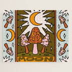 18. Moon Tarot Mushroom Jigsaw Puzzle Gallery Image 1