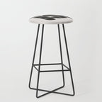 Mid-Century Modern No.35 - Woodblock Print Stool Gallery Image 1