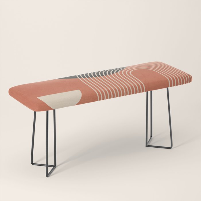 Abstract Geometric Shapes 109 Bench Gallery Image 1