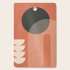 Abstract Geometric Shapes 109 Cutting Board Gallery Image 1