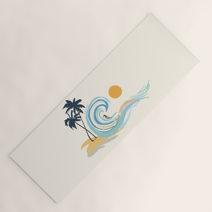 Minimalistic Summer II Yoga Mat Gallery Image 1